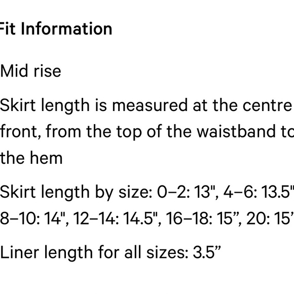 Lululemon Pace Rival skirt size 6 - Picture 7 of 8